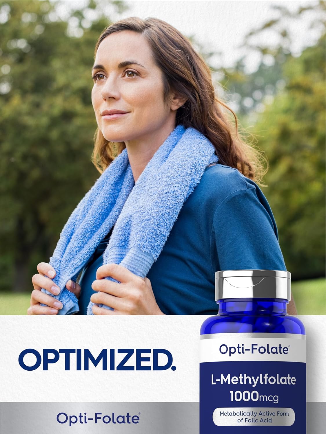 Carlyle L-Methylfolate 1000 mcg | 200 Capsules | Activated 5-MTHF Supplement - görsel 6