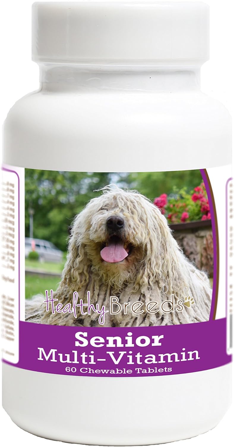 Healthy Breeds Komondorok Senior Dog Multivitamin Tablets – 60 Tablets - görsel 1