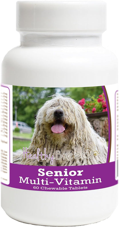 Healthy Breeds Komondorok Senior Dog Multivitamin Tablets – 60 Tablets