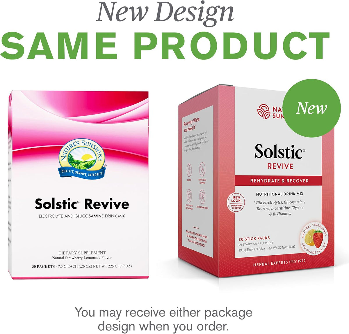 Nature's Sunshine Solstic Revive – Post Workout Recovery Drink (30 Packets) - görsel 7