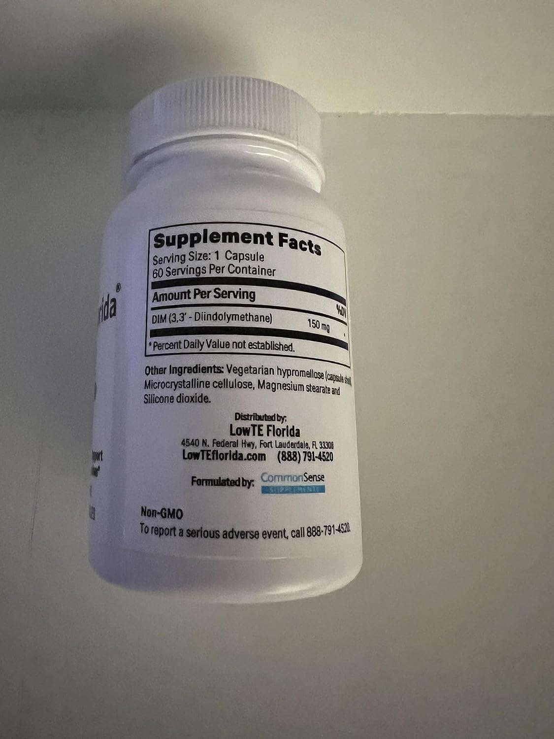 LowTE Florida DIM 150 mg – Daily Wellness Supplement for Women Over 60 - görsel 7