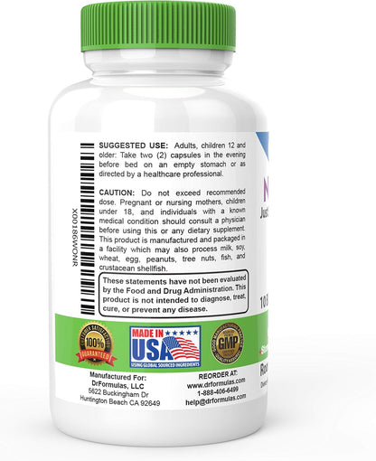 DrFormulas Saccharomyces Boulardii Probiotic 10 Billion CFUs - Immune & Digestive Support - 60 Acid-Resistant Capsules