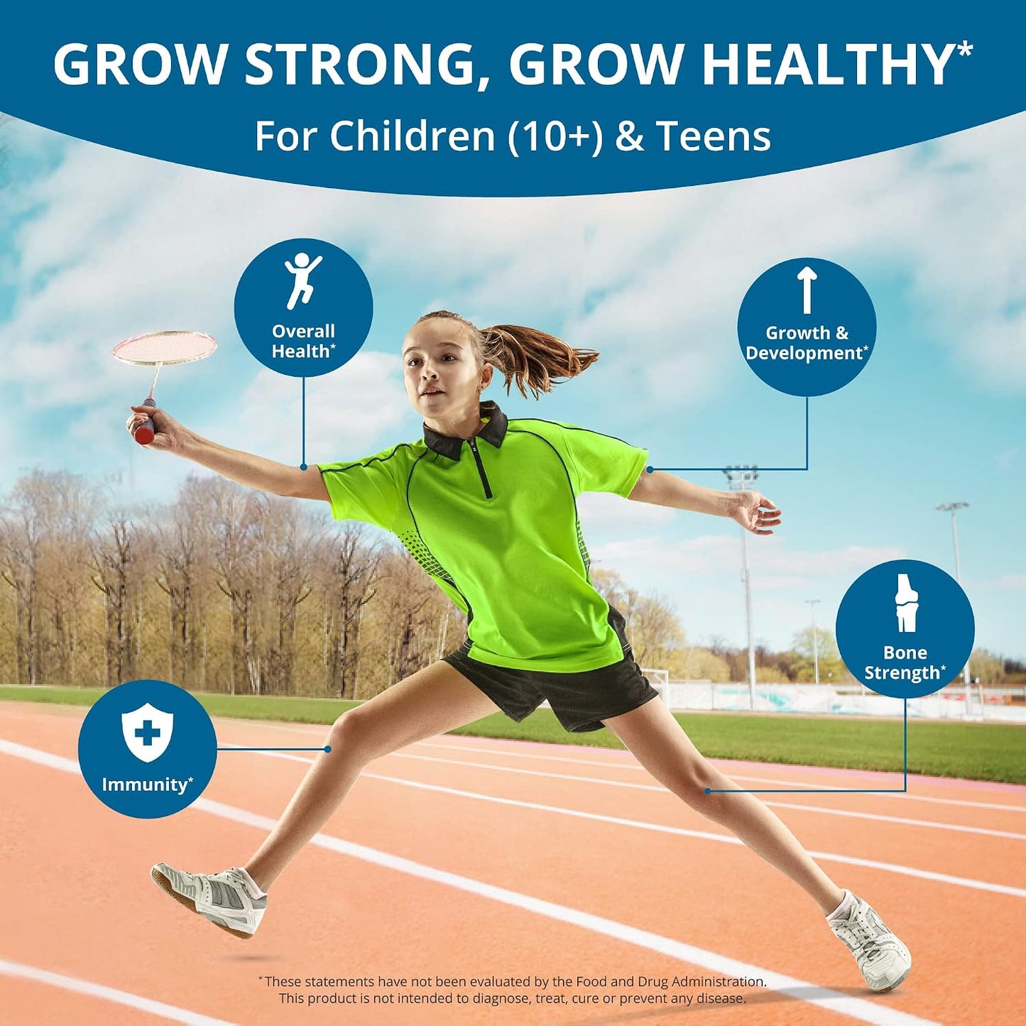 NuBest Grow Power - Bone Strength Formula for Children & Teens (12-Pack) - görsel 5