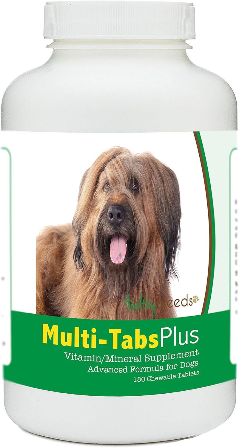 Healthy Breeds Briard Multi-Tabs Plus Chewable Tablets 180 Count - görsel 1