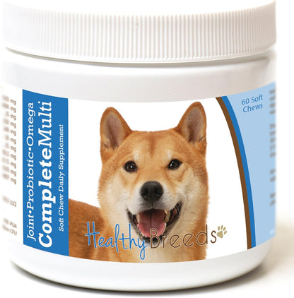 Healthy Breeds Shiba Inu All-in-One Multivitamin Soft Chews 60 Count