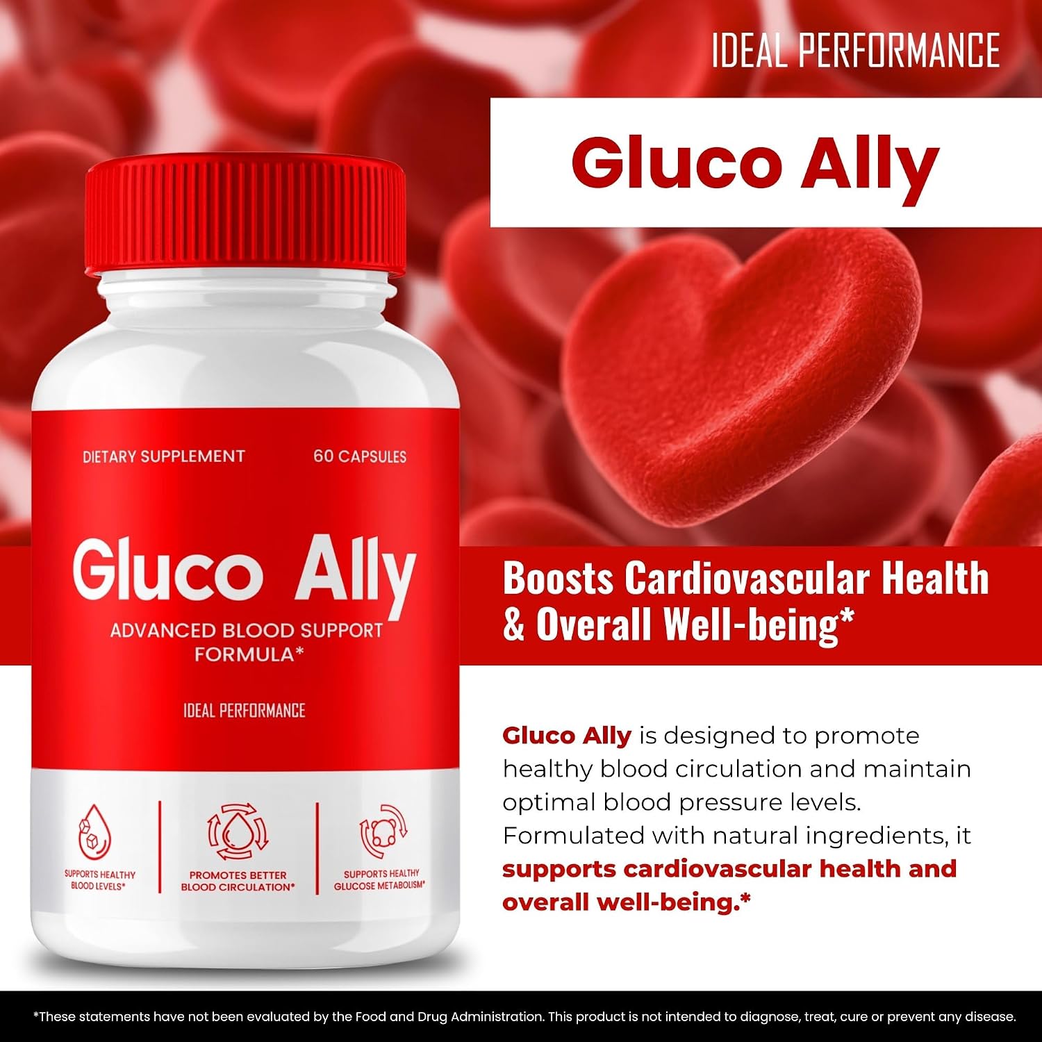 Gluco Ally Capsules – Maximum Strength All Natural Formula - görsel 4