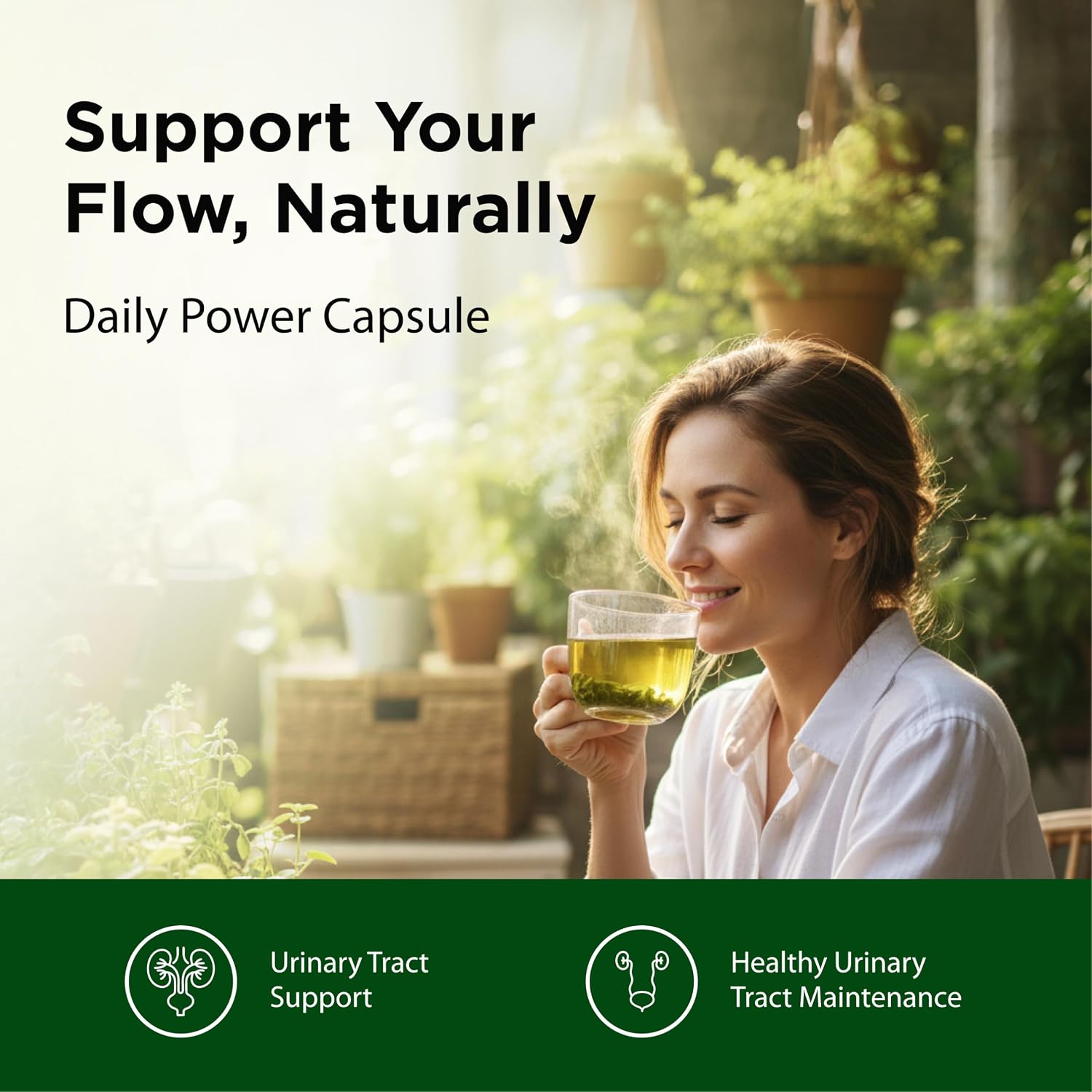 Flora Pro-Essence Urinary Tract Support Formula - 120 Vegan Capsules - görsel 3