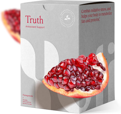 Yoli Truth Antioxidant and Immune Support Supplement with Vitamin C, Botanicals, Superfruits, and Minerals – Pomegranate, 30 – Image 2