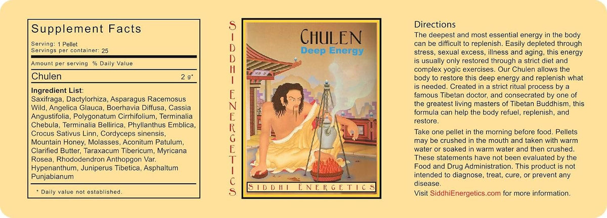 Siddhi Energetics Tibetan Chulen – Traditional Herbal Supplement – Image 3