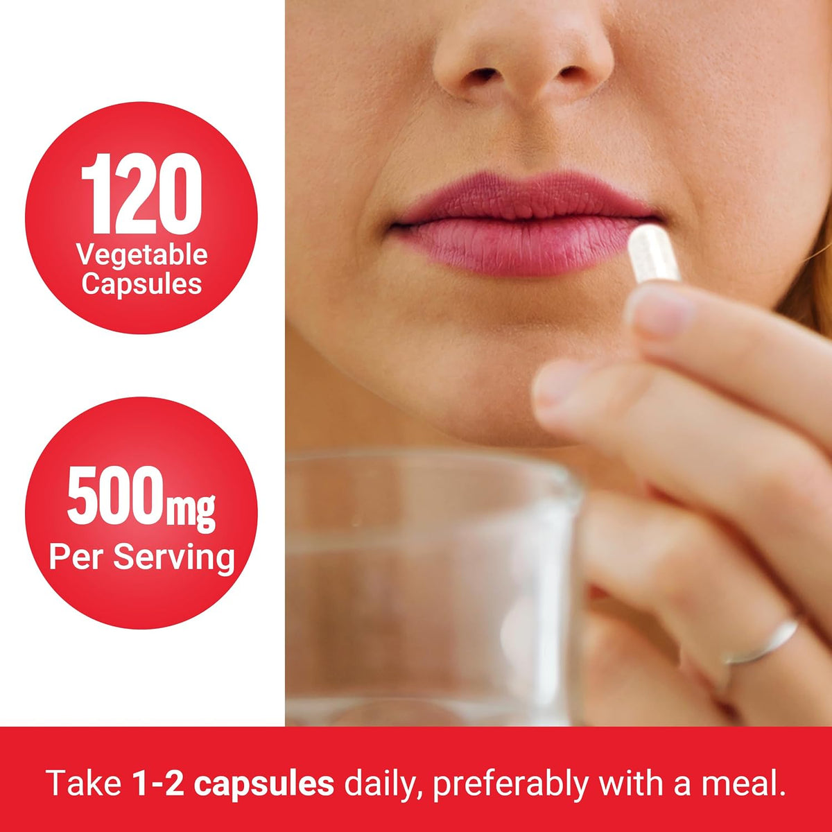 Force Factor Bovine Colostrum Capsules, 120 Capsules - görsel 4
