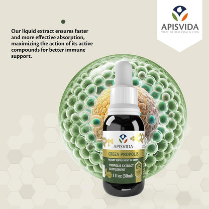 APIS VIDA Green Propolis Extract AP60 Propoflex 30 ml