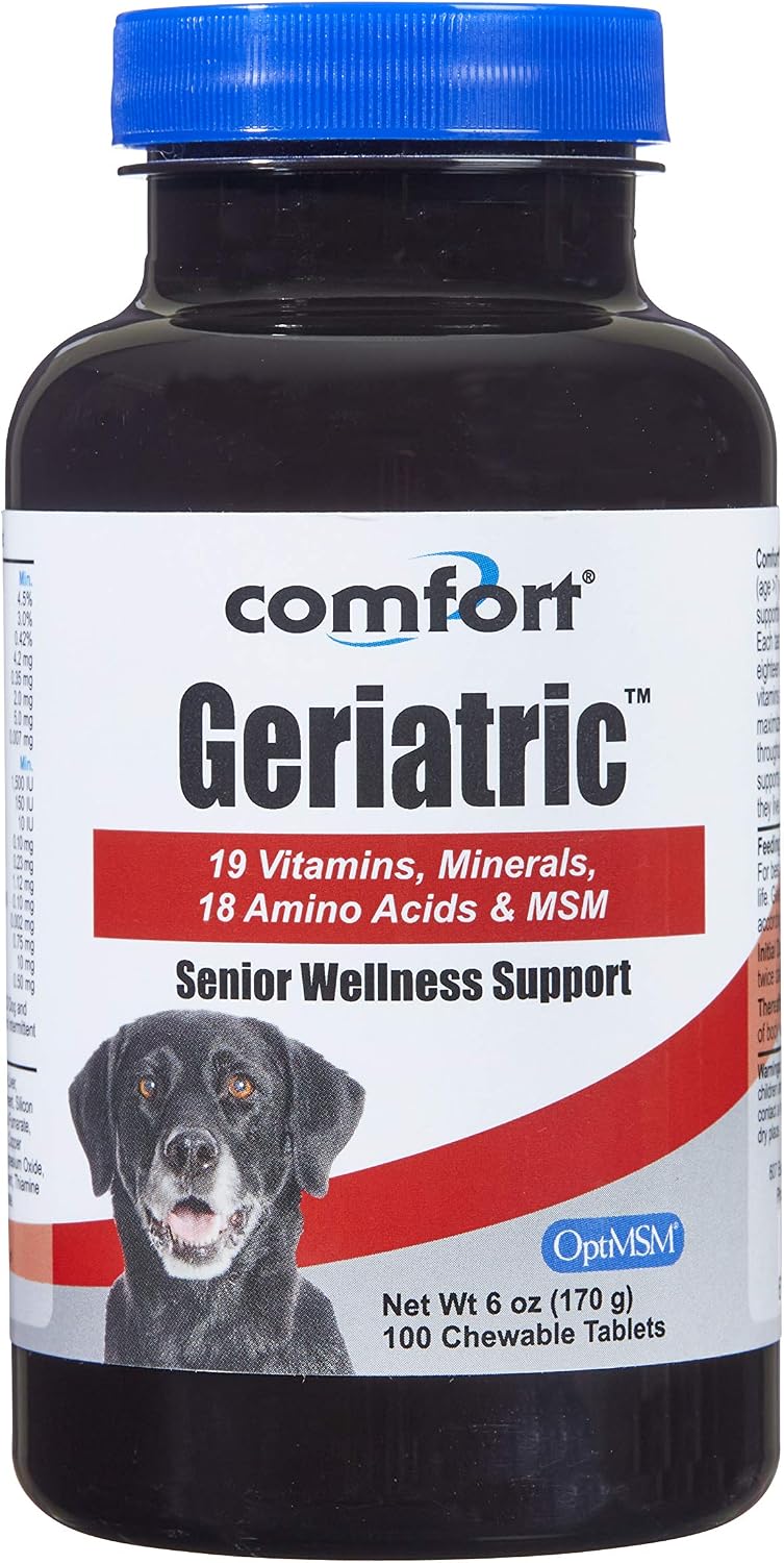 Comfort Geriatric Supplement for Dogs - 350 Count - görsel 6