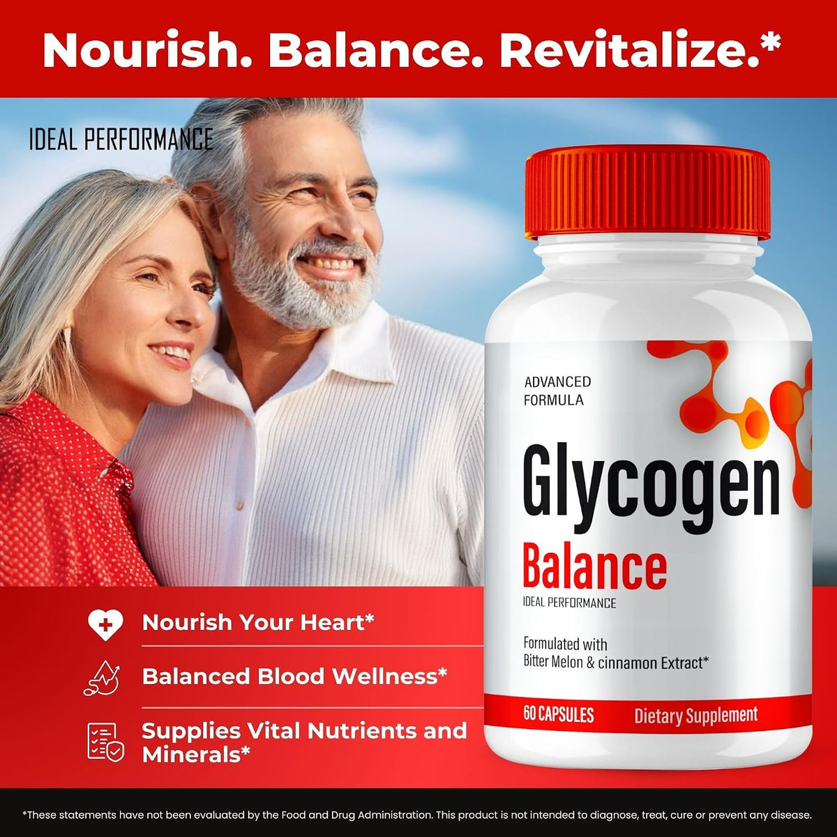 Glycogen Balance Advanced Blood Formula Capsules, Glycogen Blood Balance Supplement Pills – Maximum Strength, All Natural Healthy Circulation & Stable Levels, GlycogenBalance Reviews (5 Pack) - görsel 5