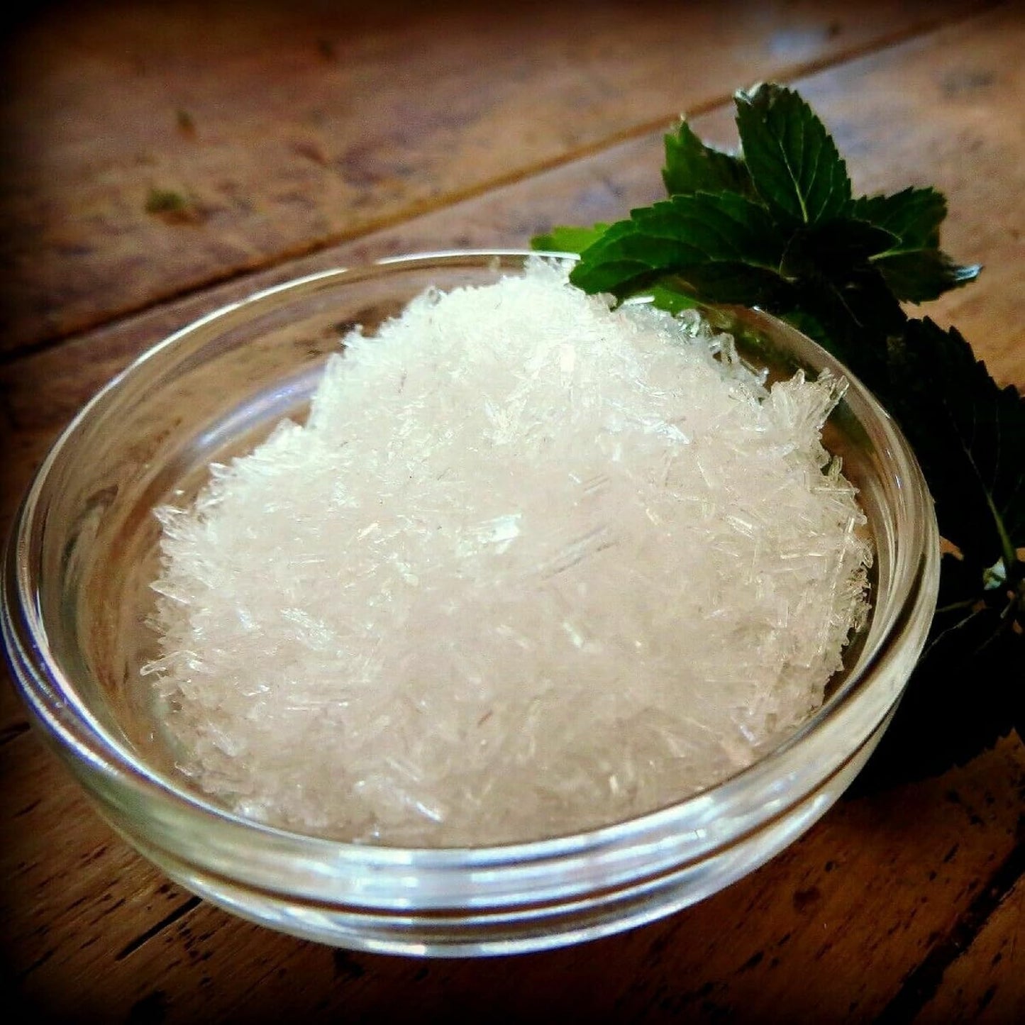 Mak Menthol Crystal 113g - Pure Organic 100% Natural Menthol Crystals from Mint Mentha Arvensis - Resealable Standup Bag - görsel 2