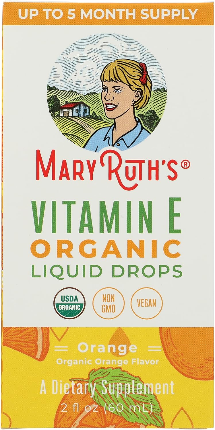 Mary Ruth's Organic Vitamin E Drops, 60 ml - görsel 1