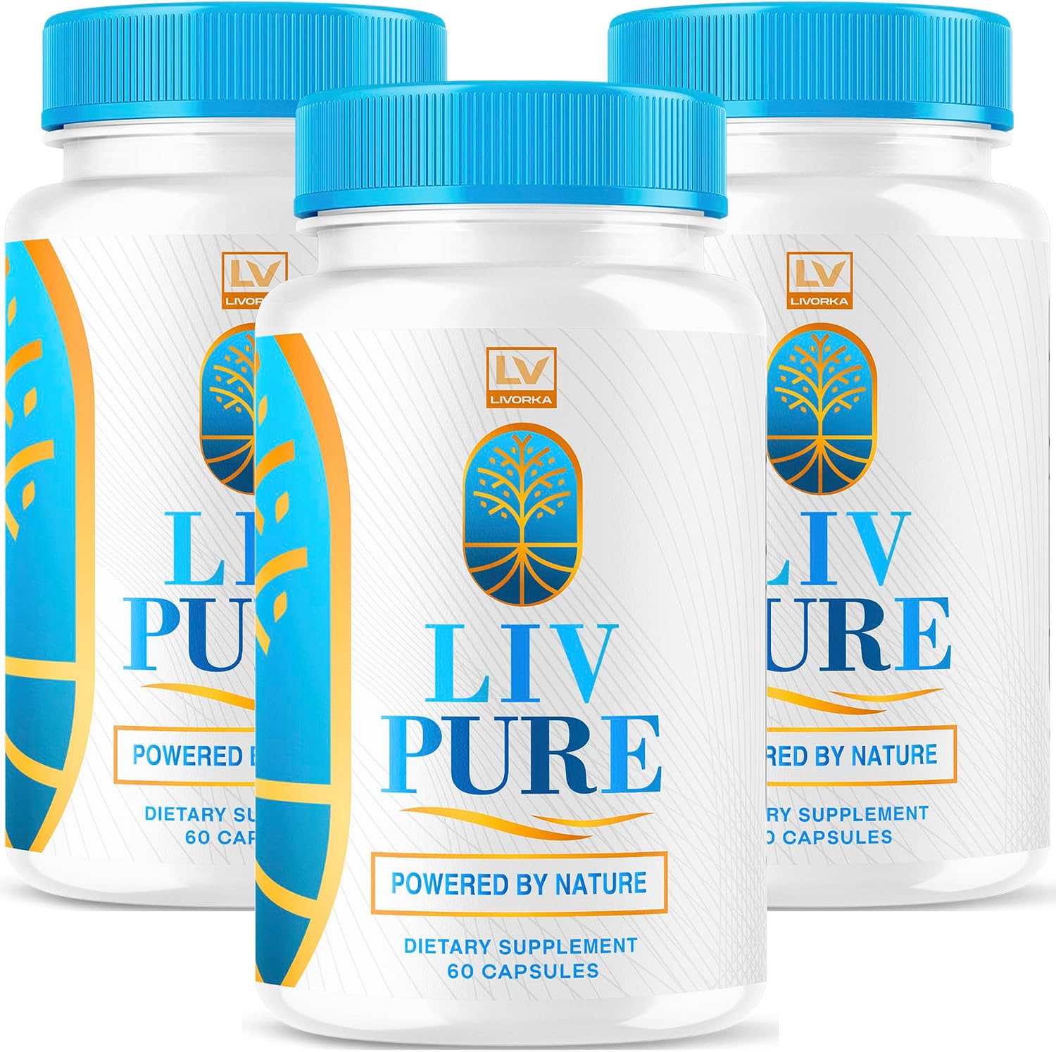 Liv Pure – Liver Support Supplement (3-Pack, 180 Capsules) - görsel 1