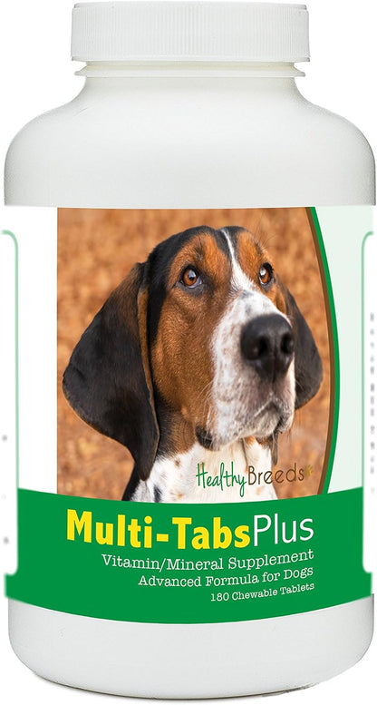 Healthy Breeds Multivitamin for Dogs Chewable Tablets - Liver Flavour - 180 Count