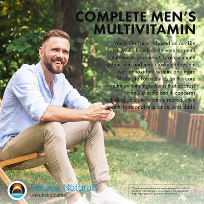 Source Naturals Men's Life Force Multiple Daily Multivitamin - 45 Tablets