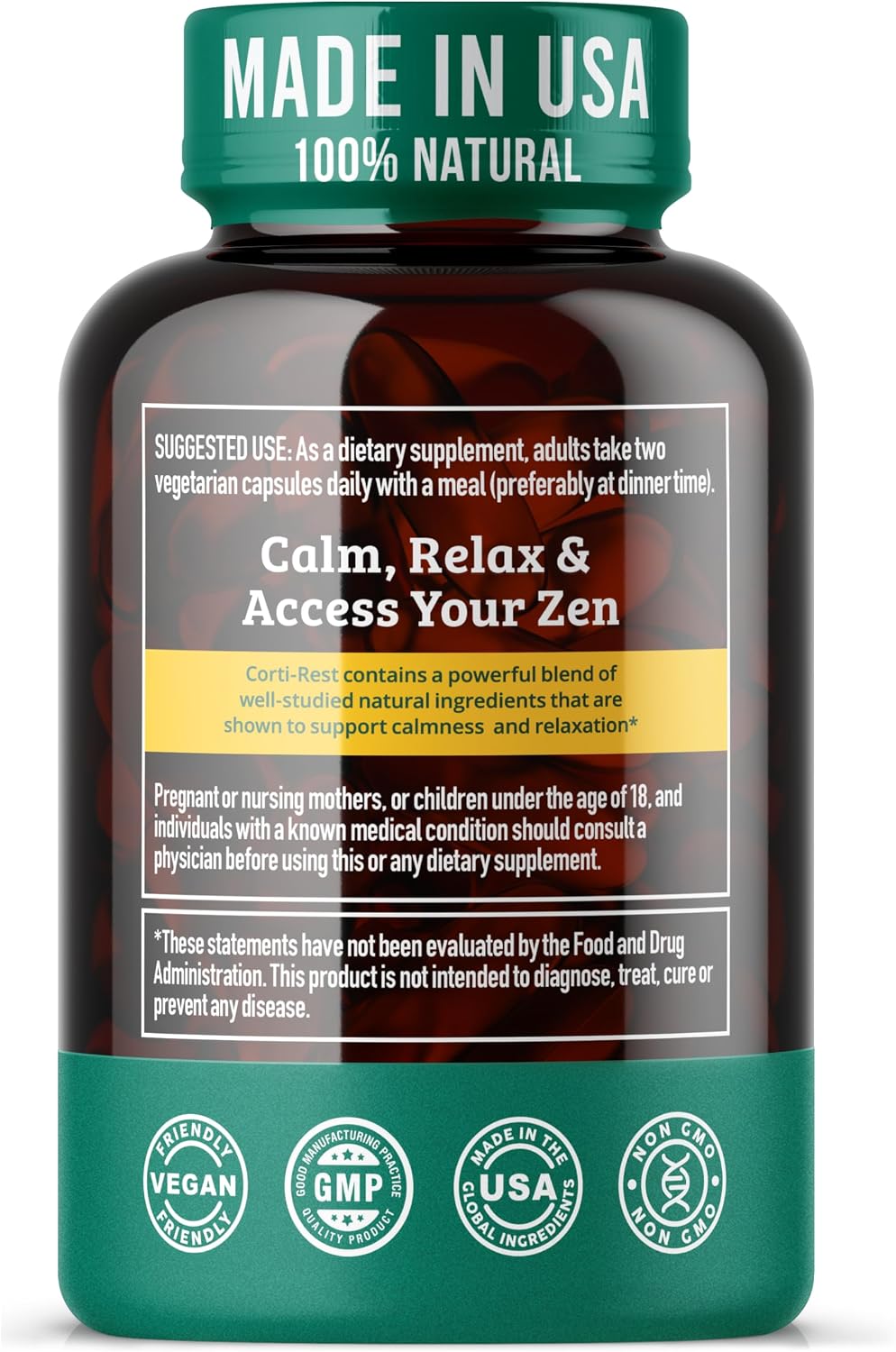 Dr. Matthew CortiRest | Cortisol Reducer & Adrenal Support Supplement - görsel 8