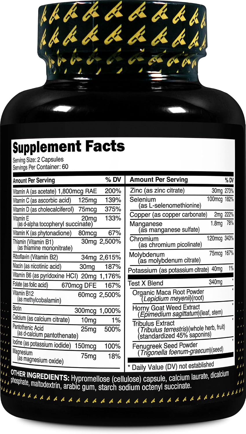 Primaforce Multivitamin for Men, 120 Capsules - görsel 4