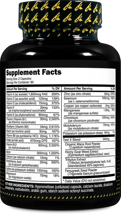 Primaforce Multivitamin for Men, 120 Capsules