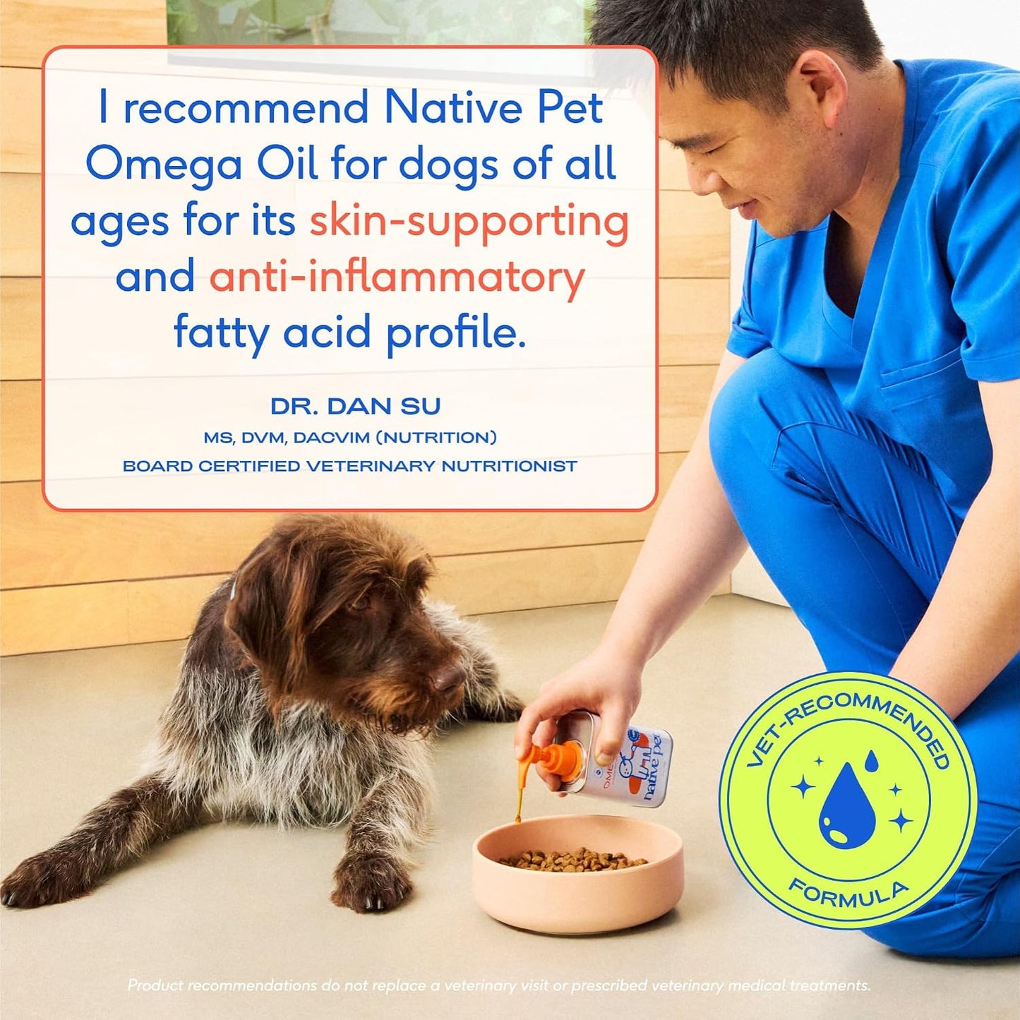 Native Pet Omega-3 Fish Oil for Dogs & Cats – Wild Alaskan Salmon Oil – Supports Skin, Coat and Joints – Fast-absorbing Liquid – 473 ml - görsel 5