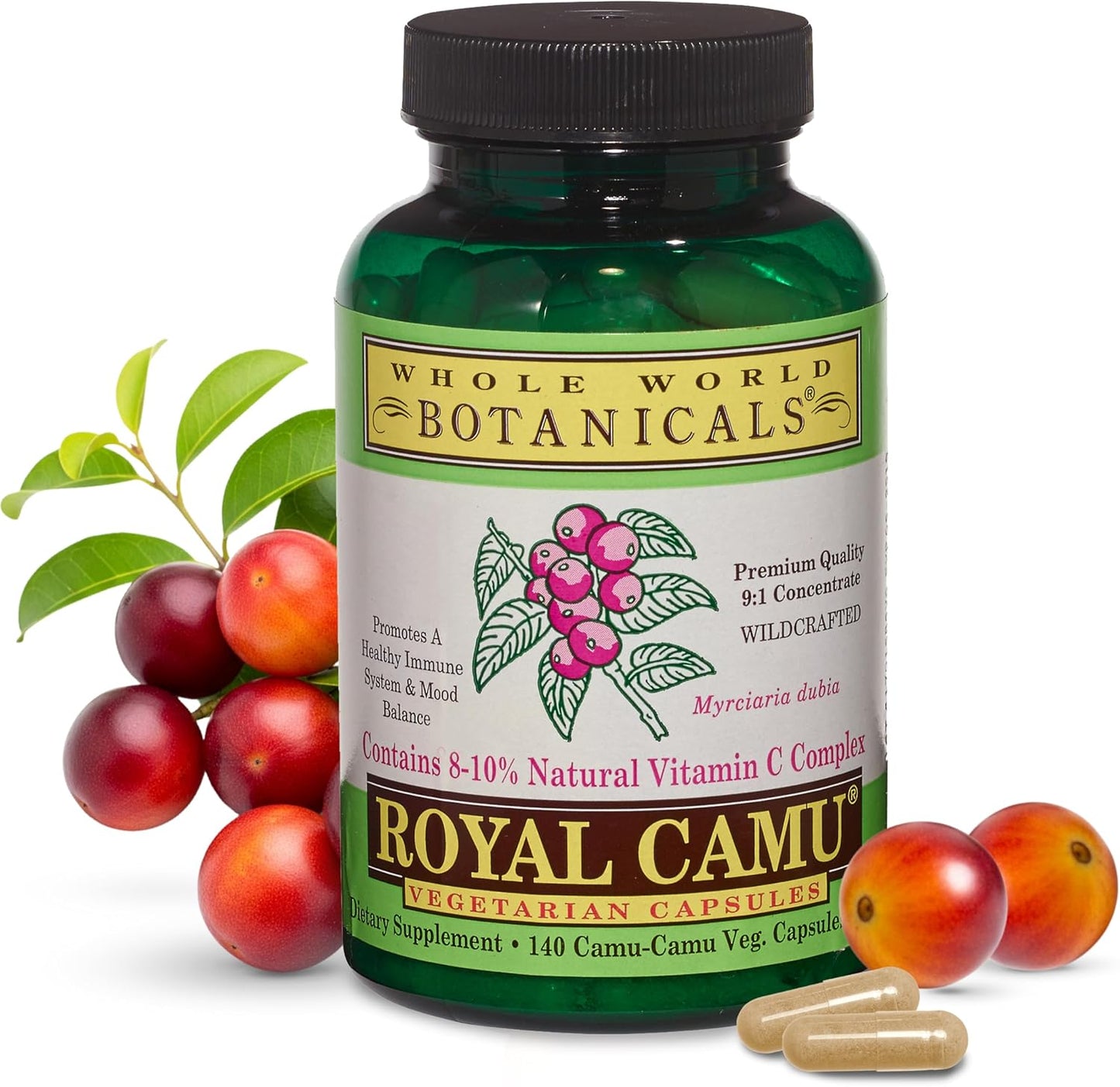Royal Camu Natural Vitamin C Supplement - 140 Capsules - görsel 2