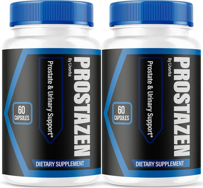 Prostazen Capsules - Advanced Men's Support Formula (2 Pack, 120 Capsules)