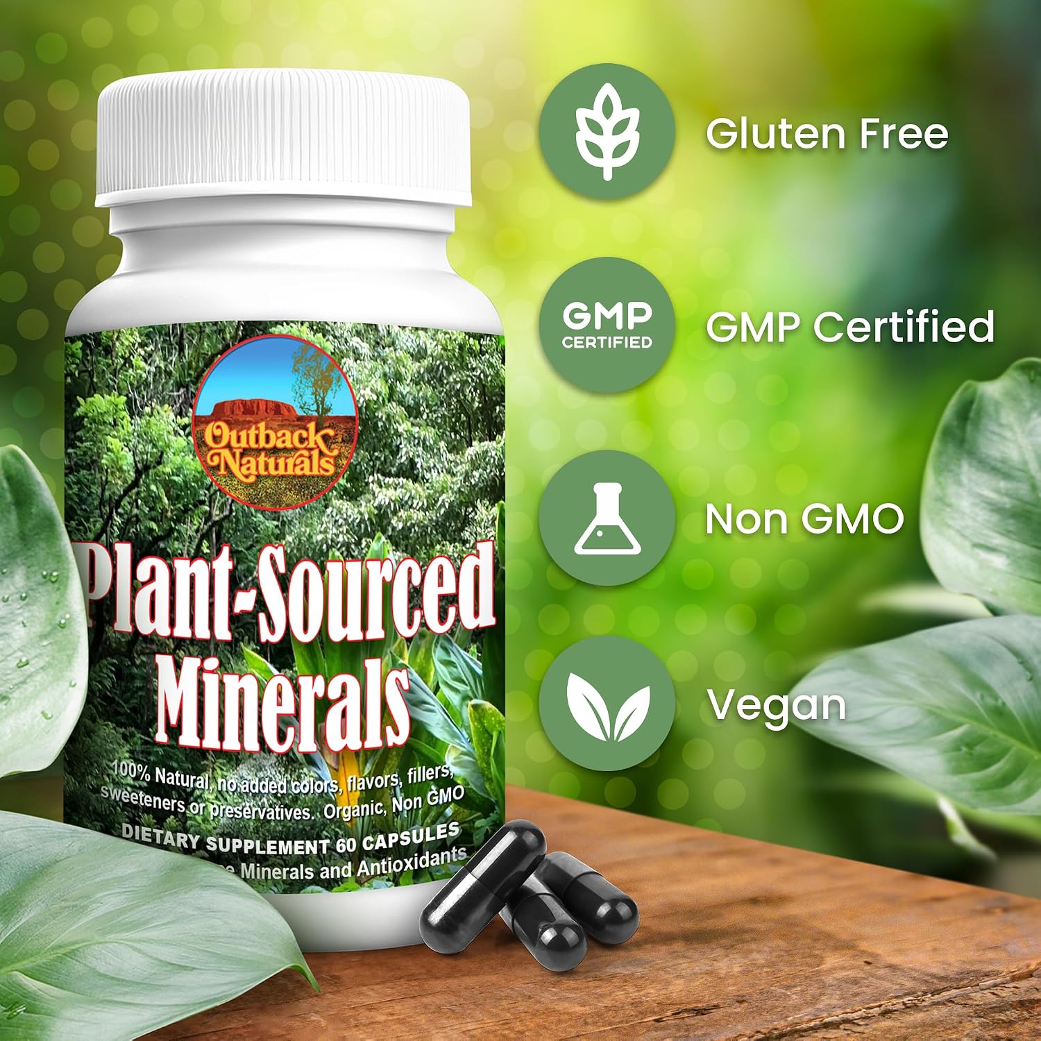 Plant-Sourced Minerals – 60 Capsules - görsel 3