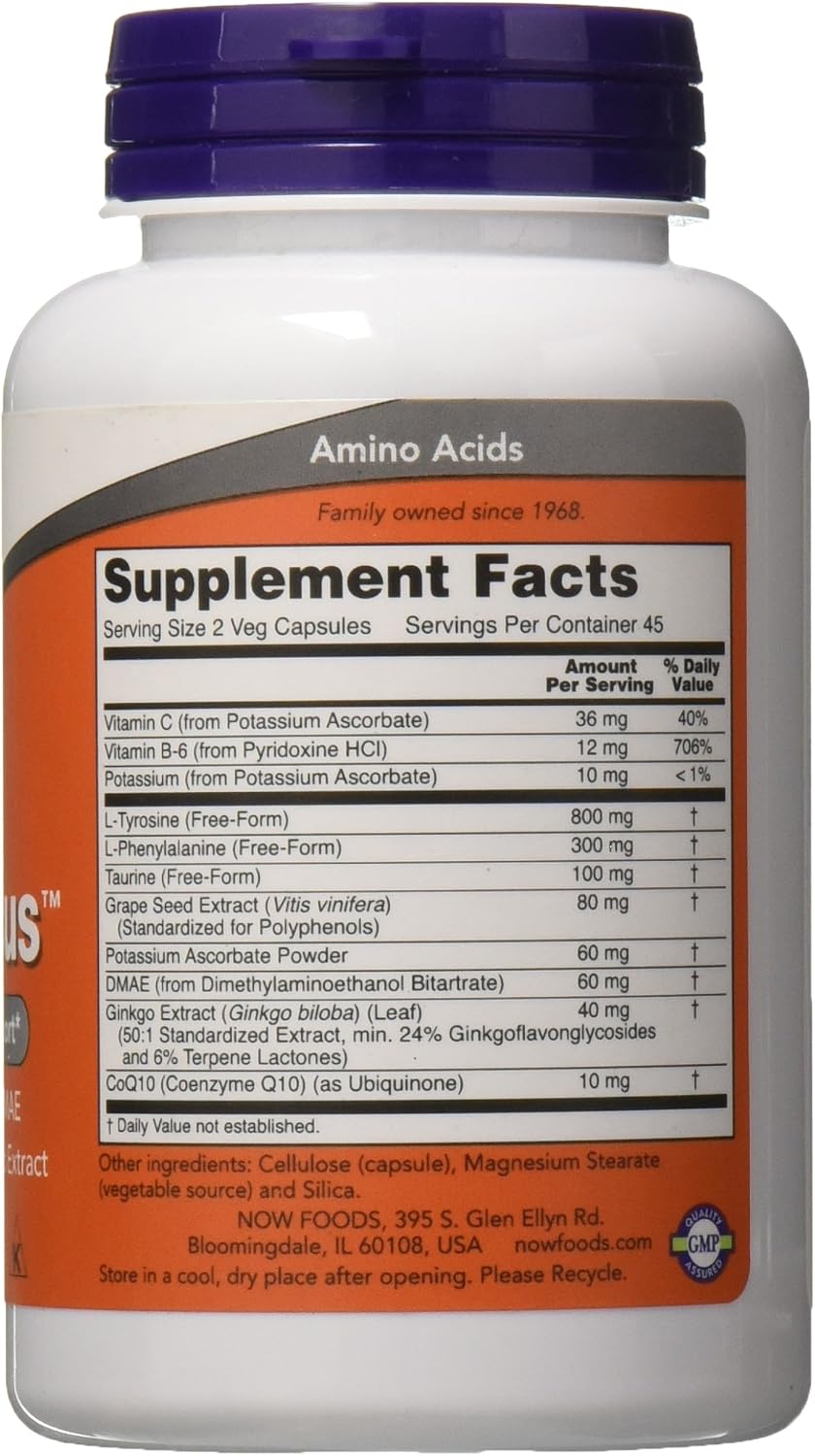 Now Foods True Focus, 90 Veg Capsules (2 Pack) - görsel 2