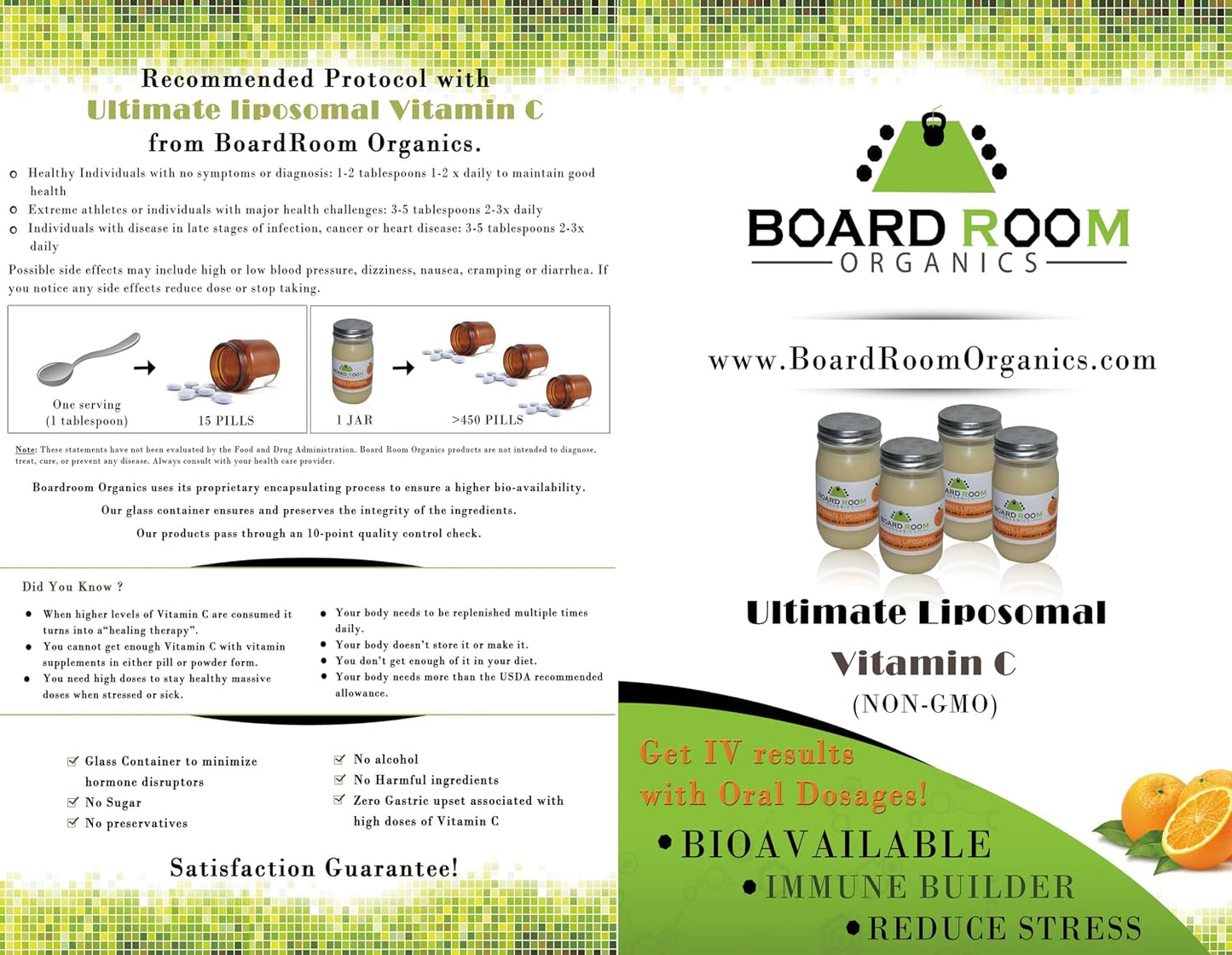 Ultimate Liposomal Vitamin C | 3000mg per Serving | 450ml | Non-GMO Vegan - görsel 4