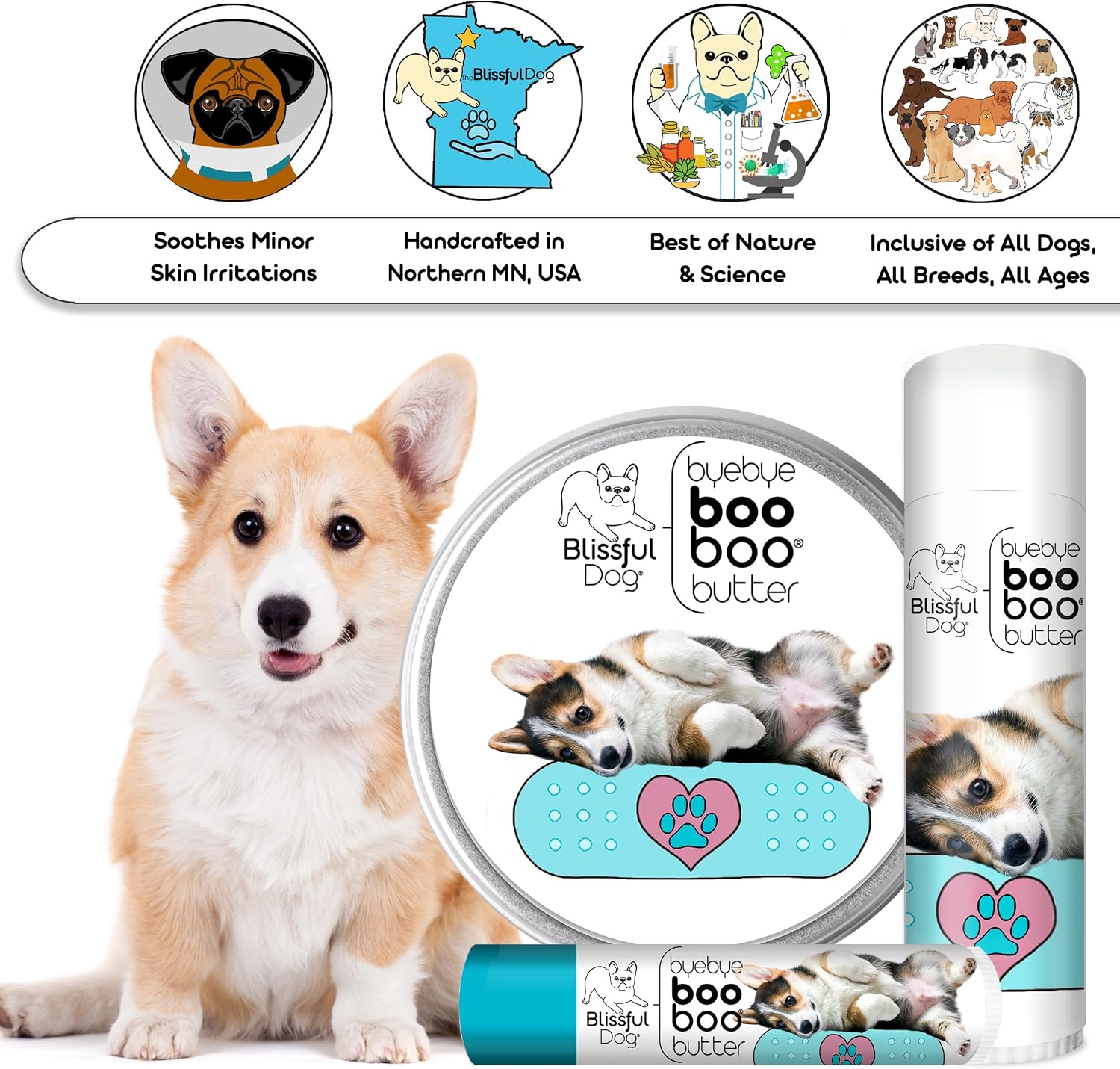 The Blissful Dog Corgi Booboo Butter – 14 g Tube - görsel 6
