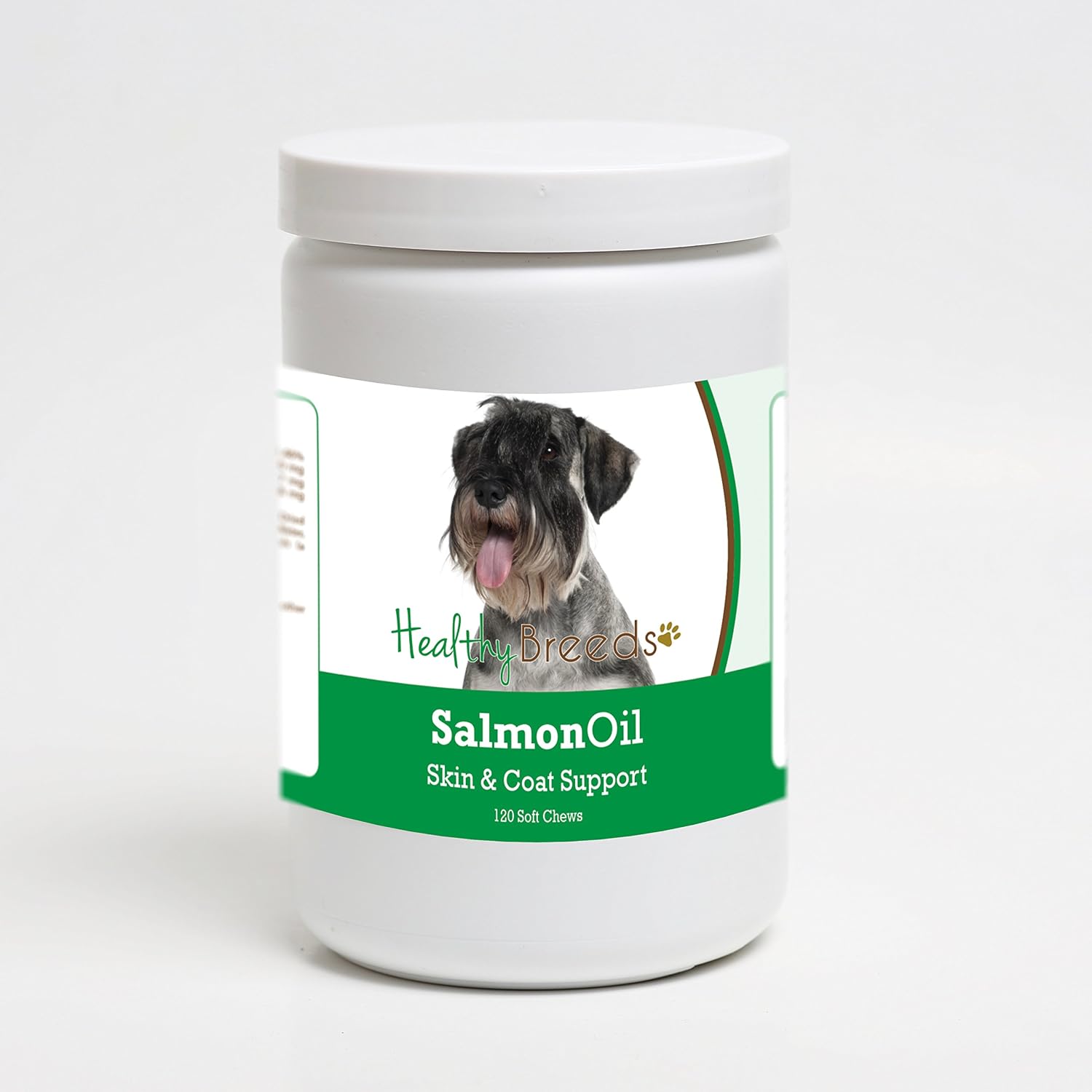 Healthy Breeds Standard Schnauzer Salmon Oil Soft Chews, 120 Count - görsel 1