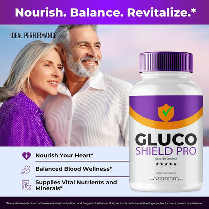 Gluco Shield Pro Advanced Blood Formula Capsules (2 Pack)