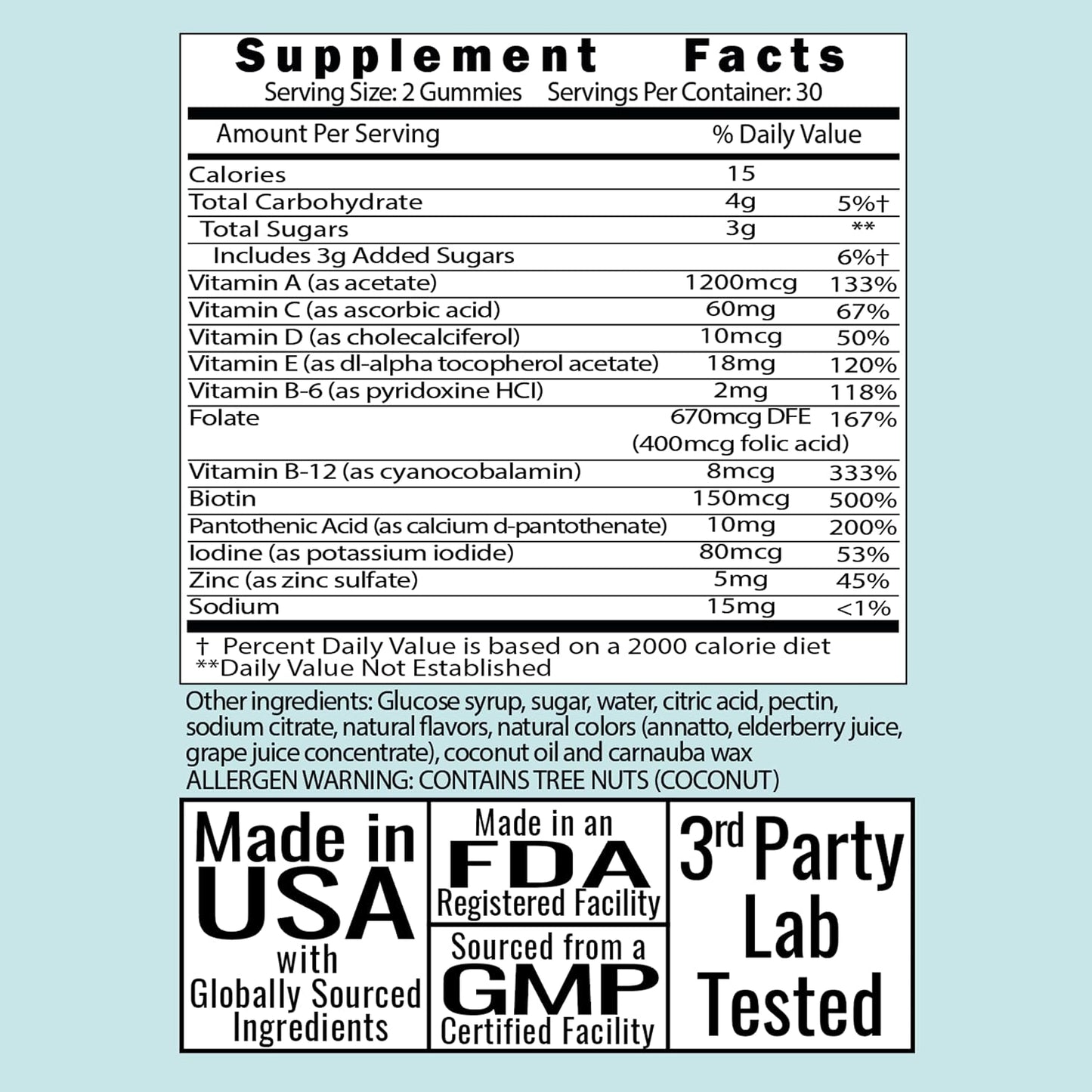 SHIZAM Retinol Vitamin A Gummies – Multivitamin for Skin Health - görsel 6