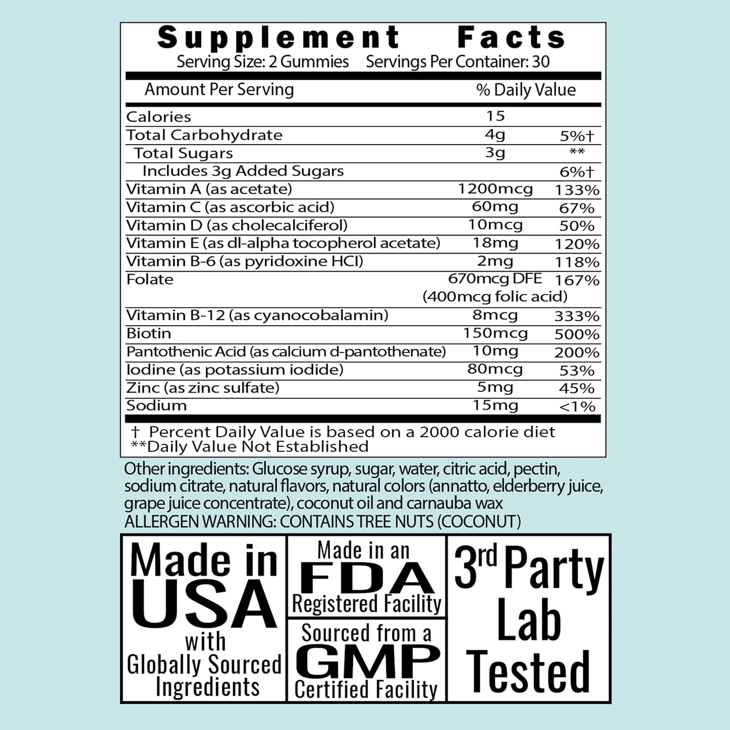 SHIZAM Retinol Vitamin A Gummies – Multivitamin for Skin Health - görsel 6