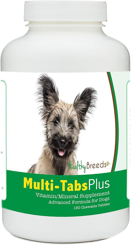 Healthy Breeds Skye Terrier Multi-Tabs Plus Chewable Tablets, 180 Count