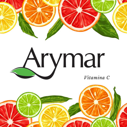 Arymar Vitamin C for Adults – Immune Support, Antioxidant, Orange Flavour (118 ml)