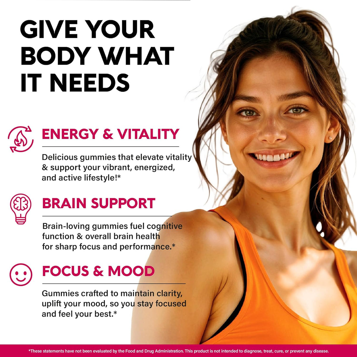 Vitamin B-Complex Gummies – Energy & Brain Support – Vegan – 60 Count - görsel 3