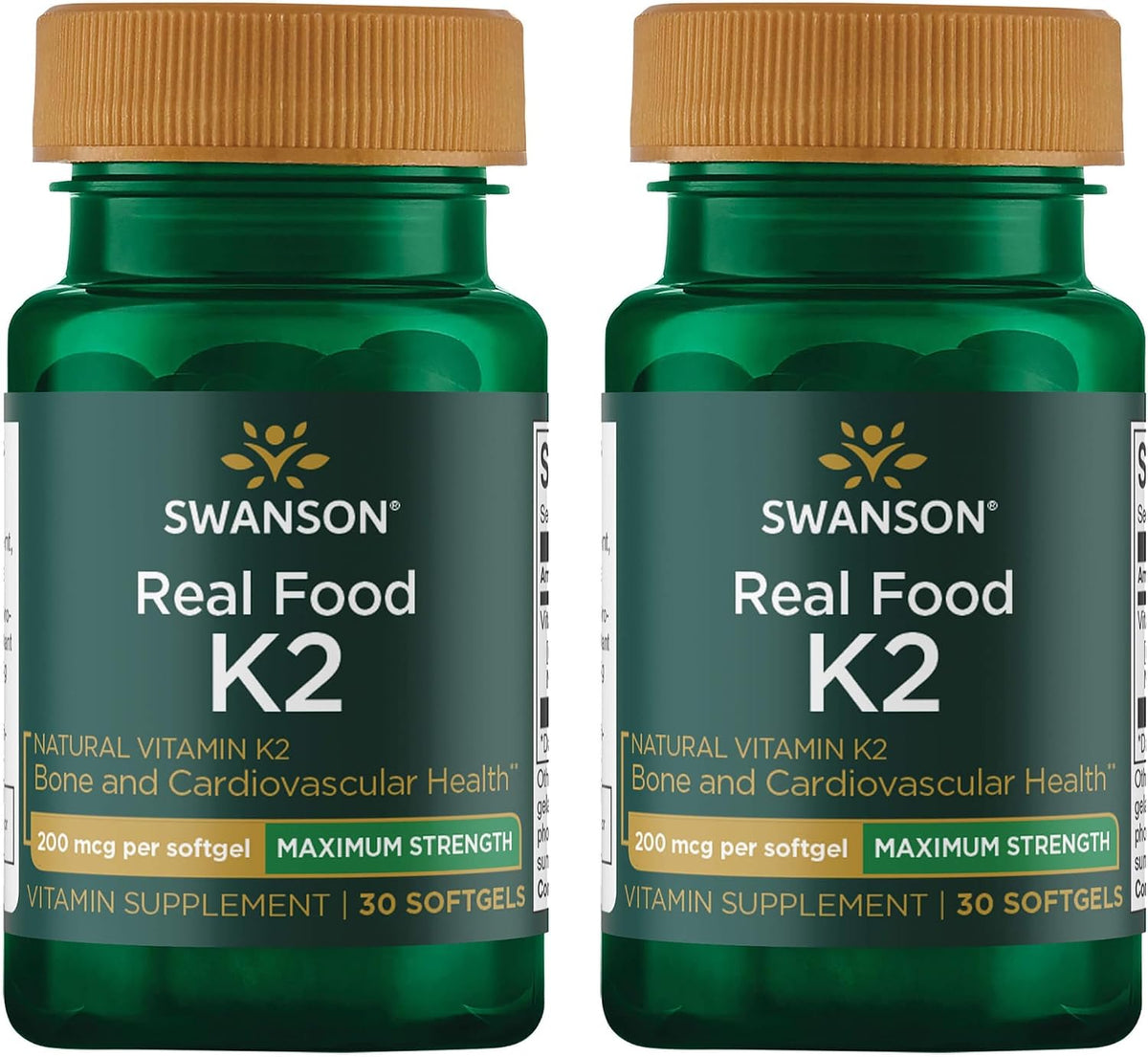 Swanson Maximum Strength Vitamin K2 (MK-7) – 200 mcg, 30 Softgels - görsel 10