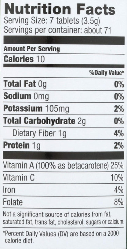 Pines Organic Wheat Grass Tablets, 500