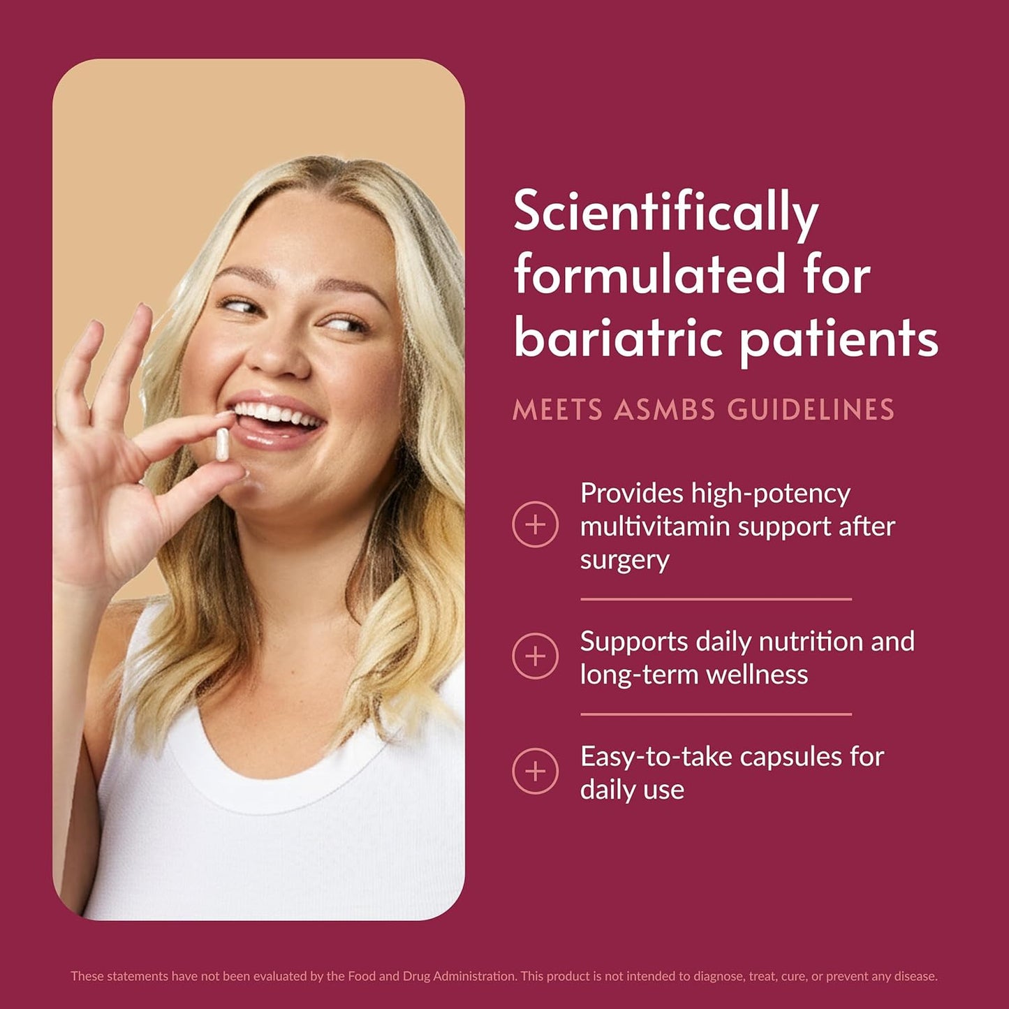Bariatric Advantage Ultra Multivitamin with Iron - 90 Capsules - görsel 2