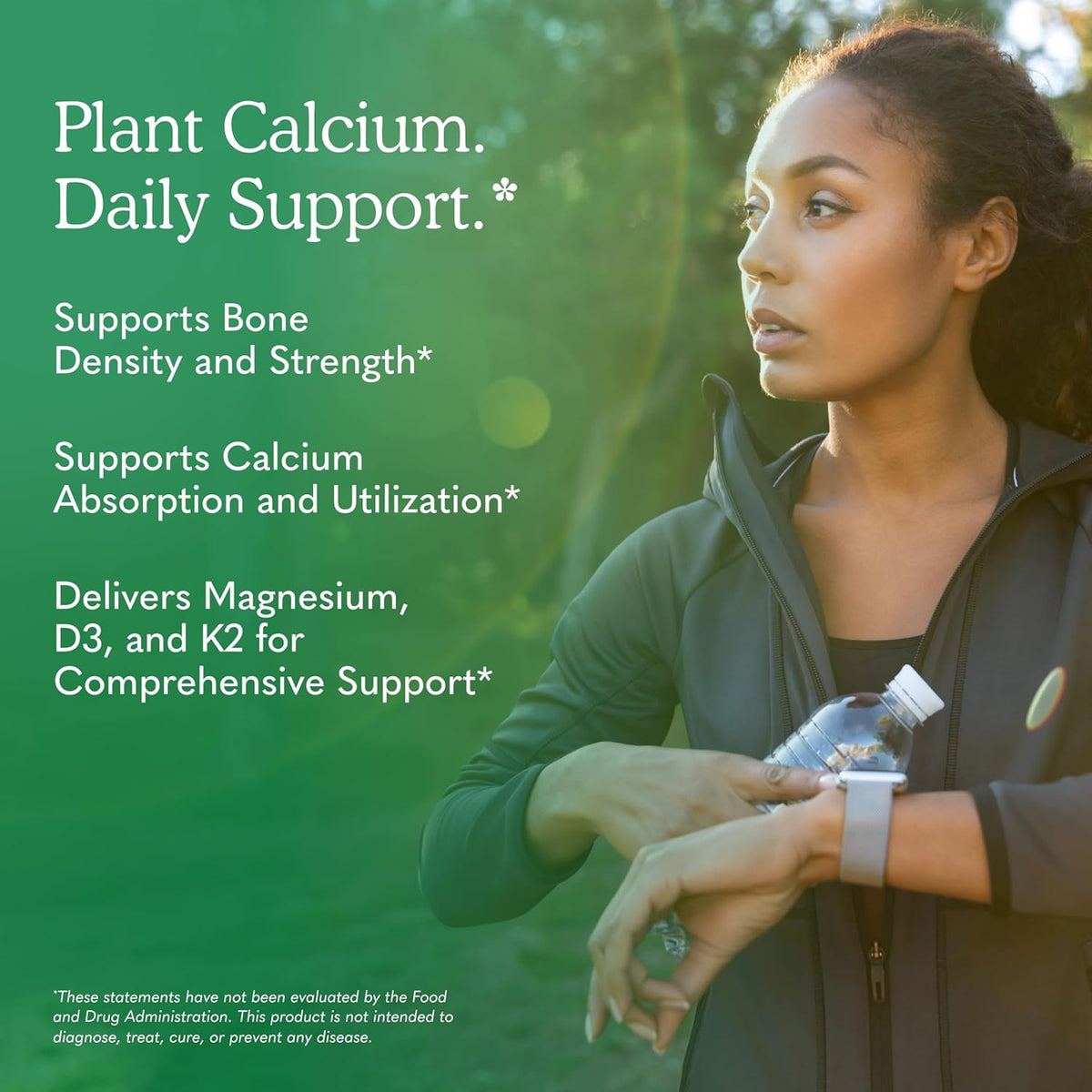 Garden of Life Calcium Supplement with – Vitamin K2 (as menaquinone-7): 80 mcg per serving. K2 helps direct – Image 4