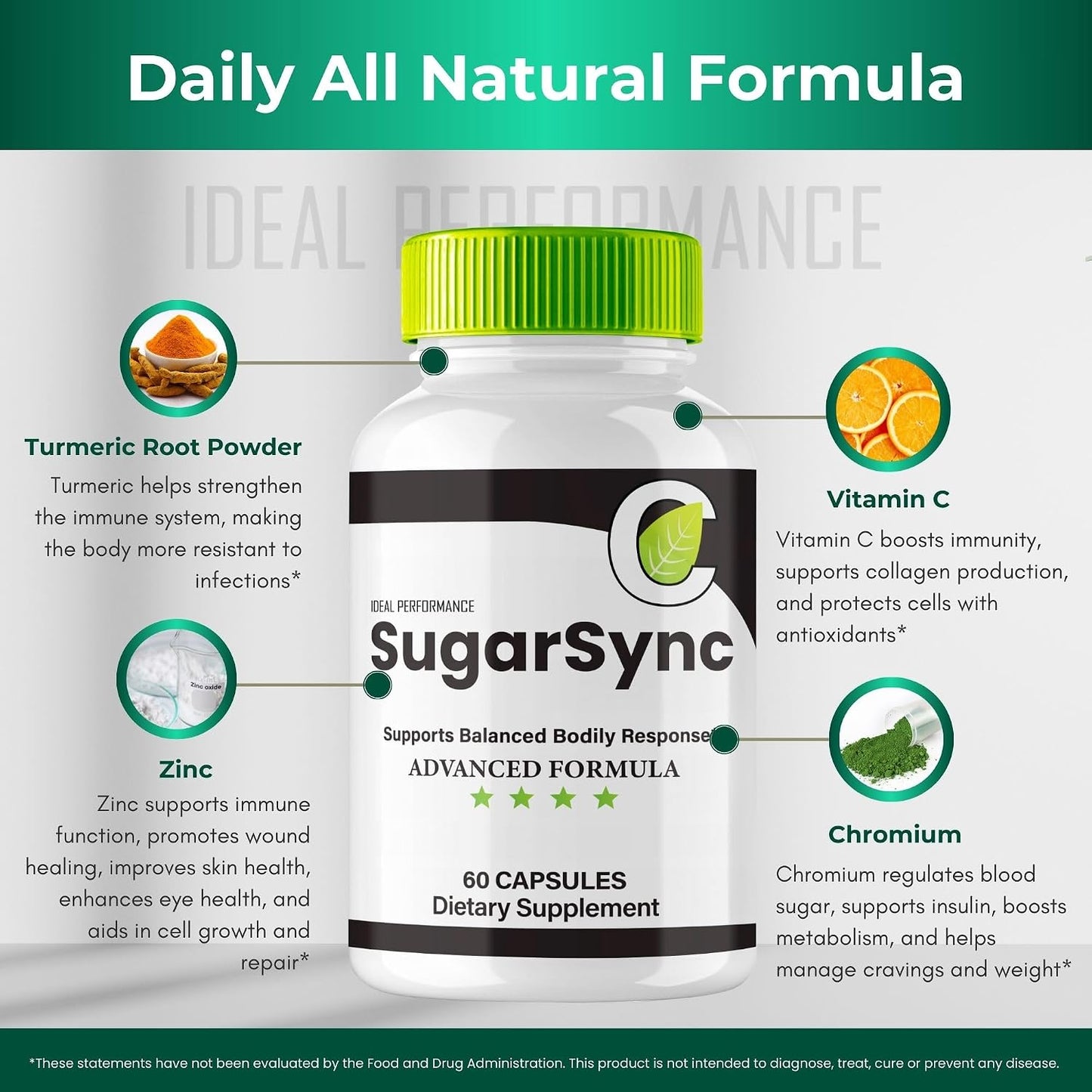 Sugar Sync Capsules, SugarSync Glyco Optimiser Supplement, Sugar Sync Joint Optimiser - Maximum Strength, Sugar Sync Gluco Cleanse Detox Advanced Formula, SugarSync Glycol Reviews (2 Pack) - görsel 7