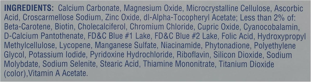 One A Day Men's 50+ Healthy Advantage Multivitamin, 65 Tablets - görsel 9