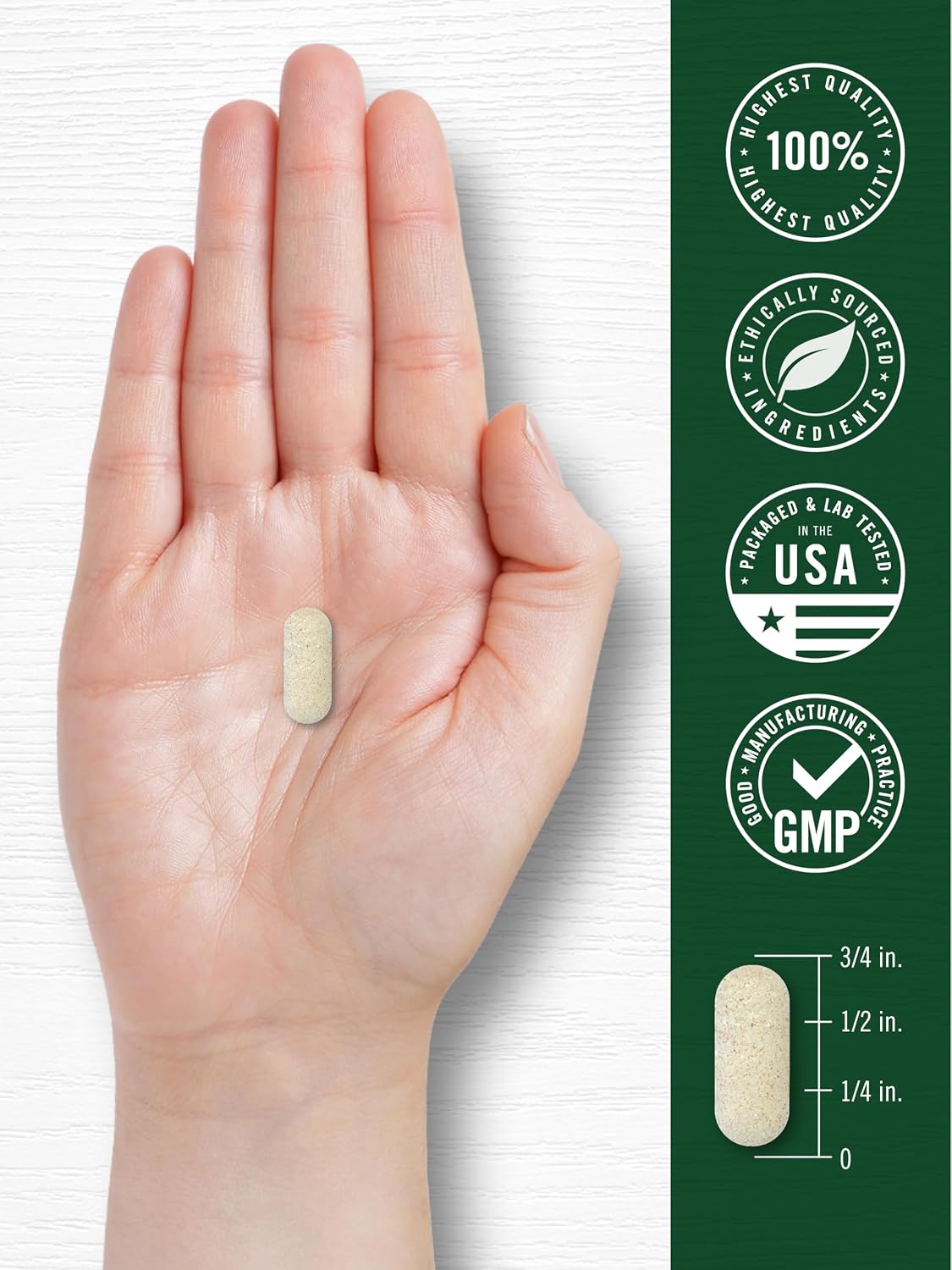 Carlyle Antioxidants Supplement | 100 Caplets | Nutritional Complex | Vitamins A, C & E | Non-GMO, Gluten-free Formula - görsel 7