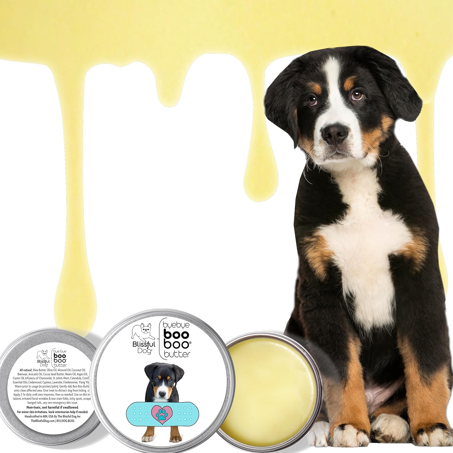 The Blissful Dog Greater Swiss Mountain Dog Boo Boo Butter, 28 g - görsel 2