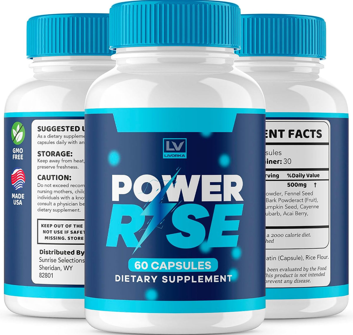 Power Rise Pills – Official Natural Support Supplement, 60 Capsules - görsel 8