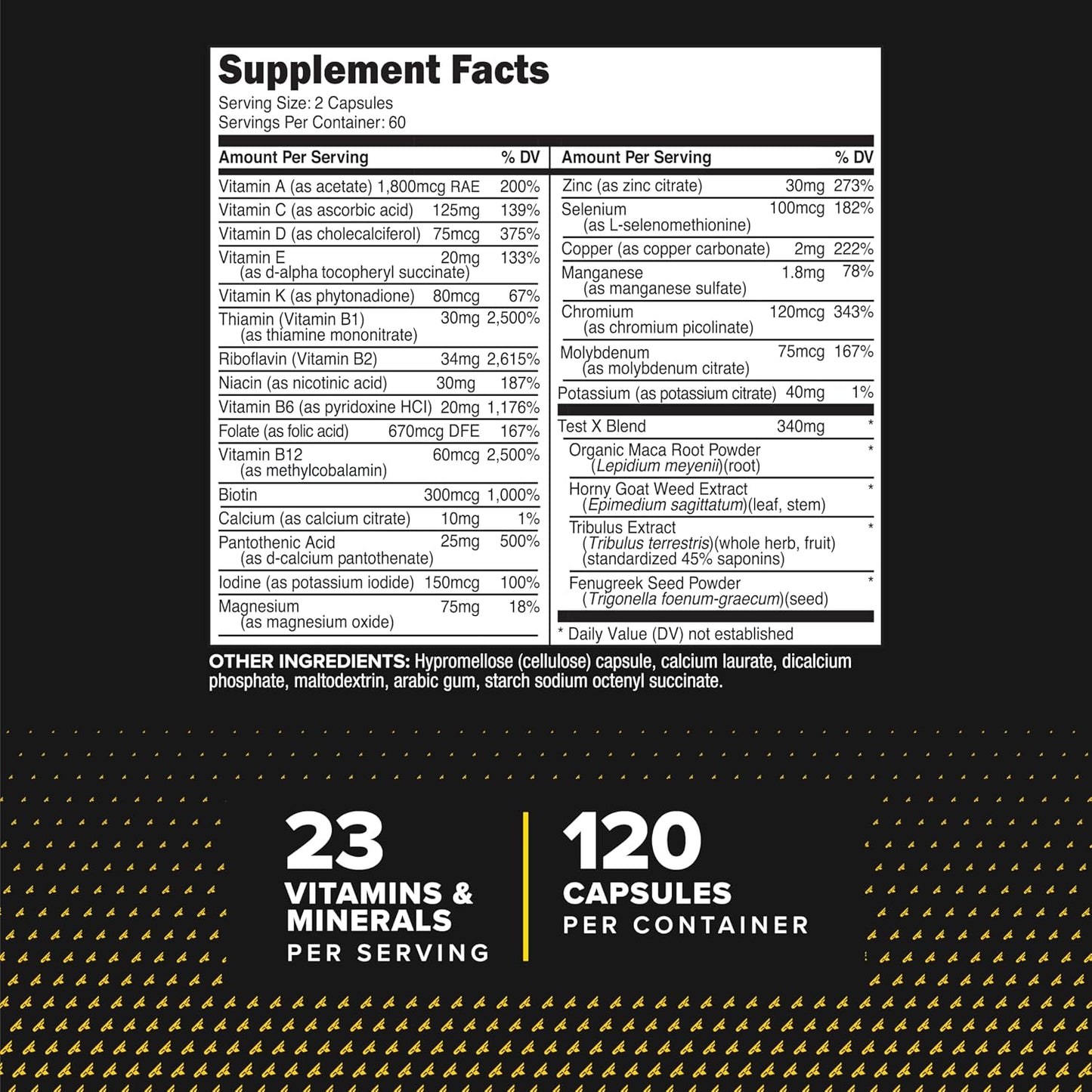 Primaforce Multivitamin for Men, 120 Capsules - görsel 2
