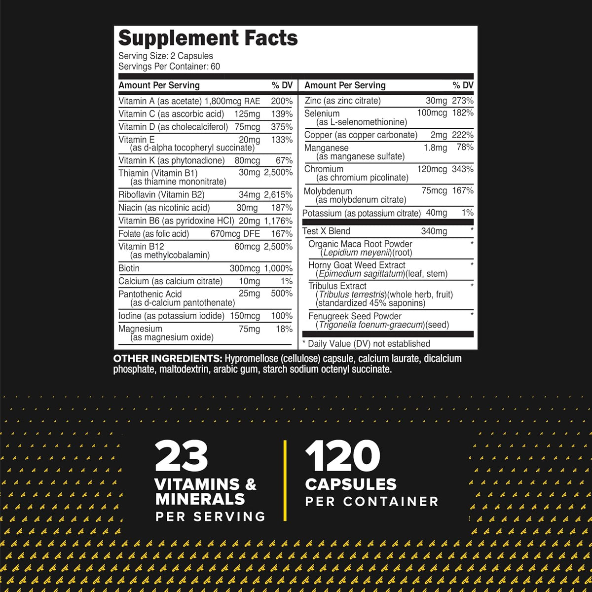 Primaforce Multivitamin for Men, 120 Capsules - görsel 2